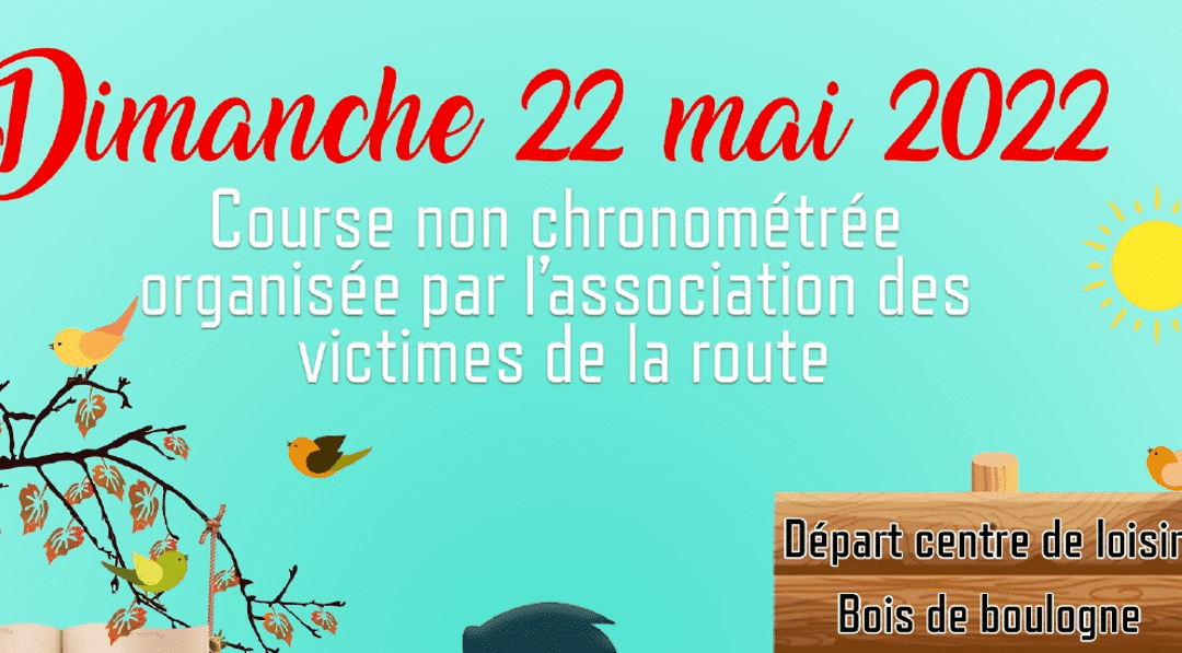 Course au profit des victimes de la route